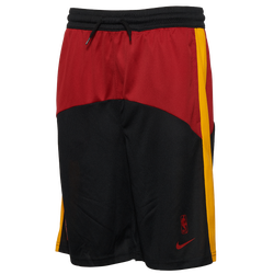 Boys' Grade School - Nike Heat Dri-FIT Starts Courtside Shorts - Red/Black