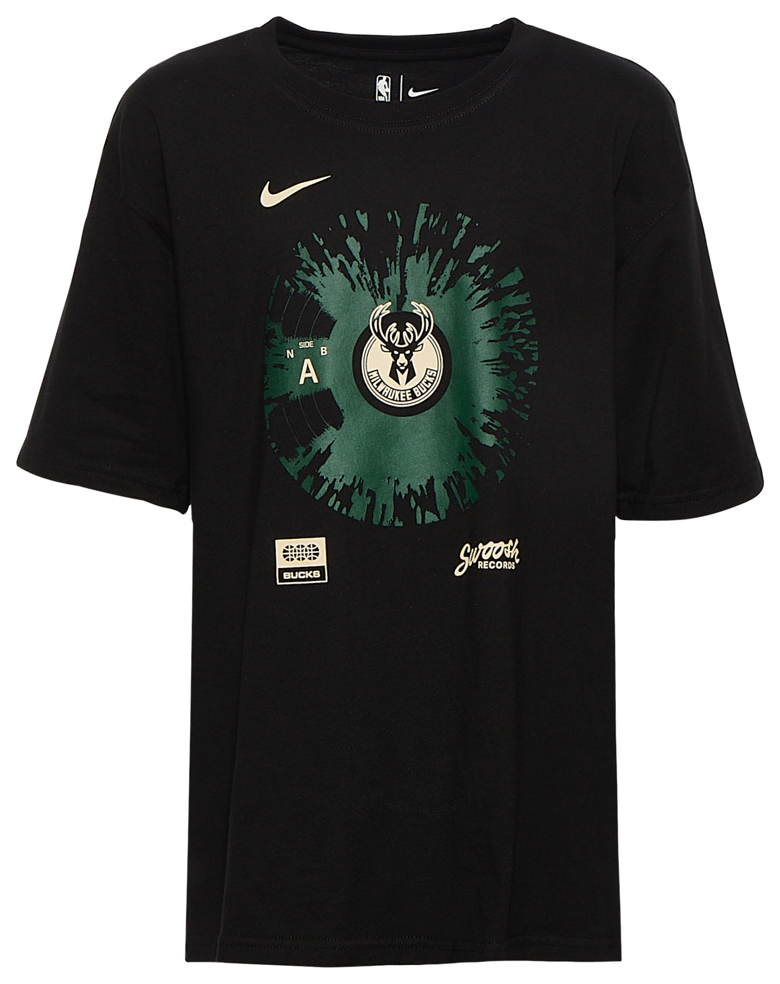 Nike On Court Dri-Fit Pregame Milwaukee Bucks Long Sleeve T-Shirt