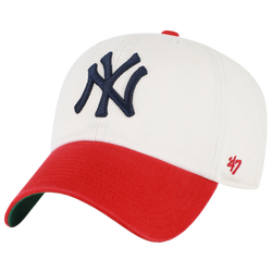 Men's - 47 Brand MLB Puerto Rico Heritage Clean-Up Cap - Natural/Red