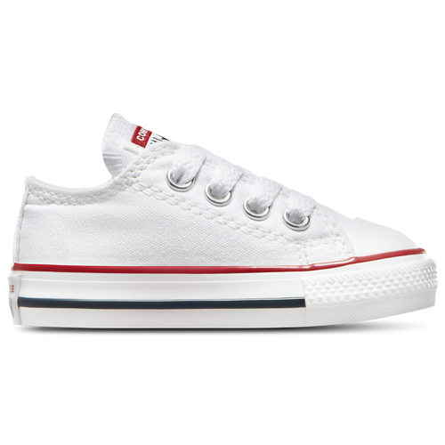 

Converse Boys Converse All Star Low Top - Boys' Toddler Basketball Shoes Optical White/White Size 04.0