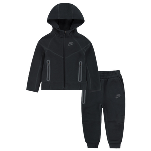 Nike Kids' Tech Fleece Full-Zip Hoodie & Joggers Set Dark Heather Grey/Black  - SS23 - US