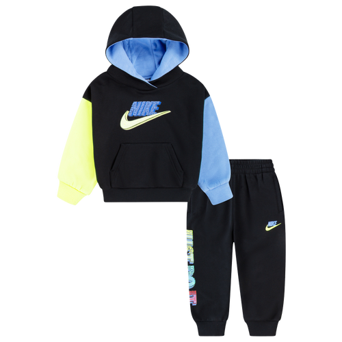 

Boys Nike Nike NSW Best Foot Forward Pullover - Boys' Toddler Black/Black Size 2T