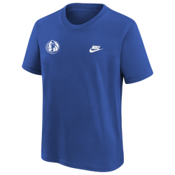 Boys' Grade School - Nike Mavericks Essential Club T-Shirt - White/Game Royal