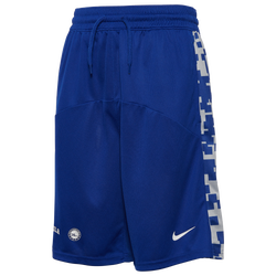 Boys' Grade School - Nike 76Ers Dri-FIT Start5 Short CS GX - Blue/Blue