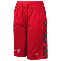 Boys' Grade School - Nike Bulls Dri-FIT Start5 Short CS GX - Red/Red