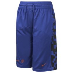 Boys' Grade School - Nike Knicks Dri-FIT Start5 Short CS GX - Blue/Blue