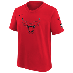 Boys' Grade School - Nike Bulls Essential S/S Cc T-Shirt - Red/Red