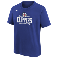 Boys' Grade School - Nike Clippers Dri-Fit Primary Logo SS T-Shirt - Black