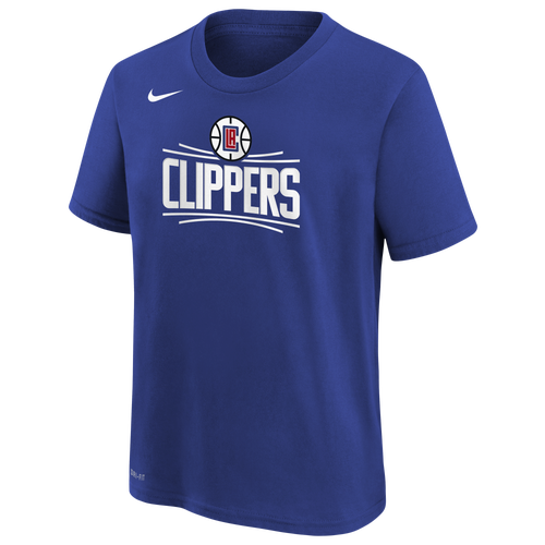 

Boys Nike Nike Clippers Dri-Fit Primary Logo SS T-Shirt - Boys' Grade School Black Size XL