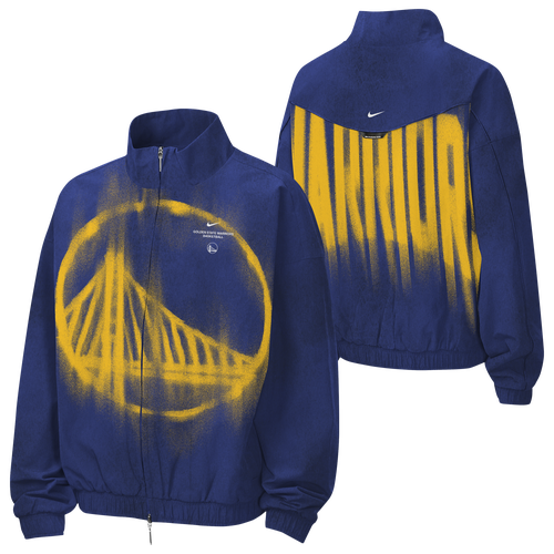Youth Nike  Royal Golden State Warriors 2026/27 Standard Issue On-Court Authentic Game Full-Zip Jacket