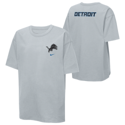 Boys' Grade School - Nike Lions NFL Rival Short Sleeve T-Shirt - Silver