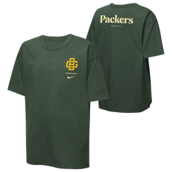 Boys' Grade School - Nike Packers NFL Rival Short Sleeve T-Shirt - Green