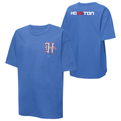 Boys' Grade School - Nike Texans NFL Rival Short Sleeve T-Shirt - Blue