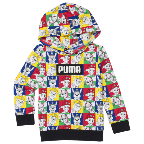 

Boys Preschool PUMA PUMA Paw Patrol Checkered Fleece Hoodie - Boys' Preschool Multi/Multi Size 4