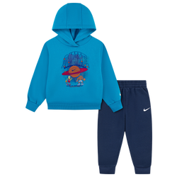 Boys' Toddler - Nike Planet Pullover Pants Set - Midnight Navy/Blue