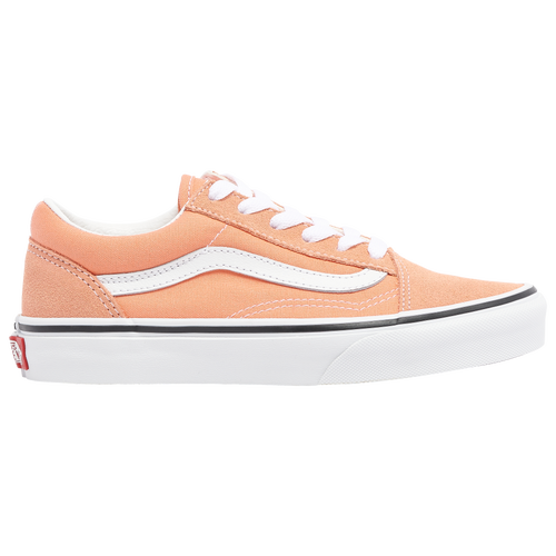 

Boys Preschool Vans Vans Old Skool - Boys' Preschool Shoe Orange/White Size 11.0