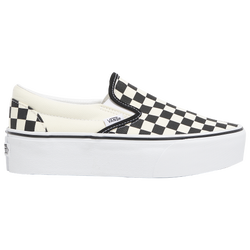 Women's - Vans Classic Slip on Stackform - Black/White