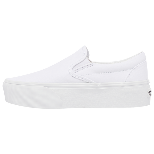 Platform van fashion slip ons