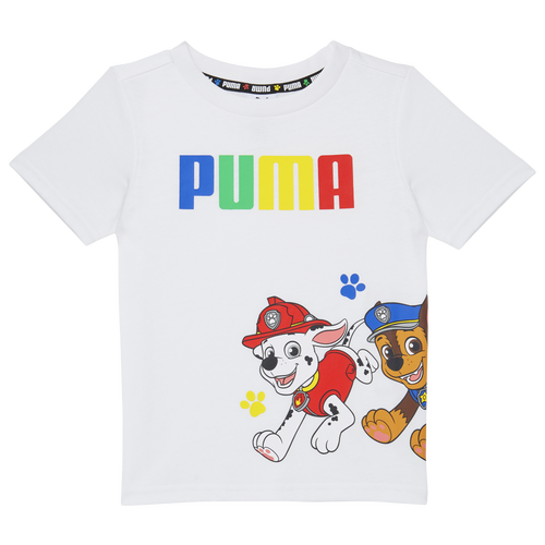 

Boys Preschool PUMA PUMA Paw Patrol Graphic T-Shirt - Boys' Preschool White/Multi Size 4