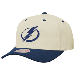 Adult - Mitchell & Ness Lightning 2Tone Team Cap - Tan/Navy