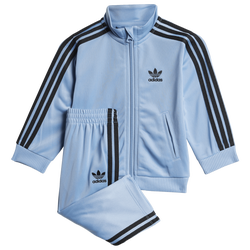 Filles, bambin - adidas Ensemble d'athlétisme Adicolor Firebird - Bleu cendré