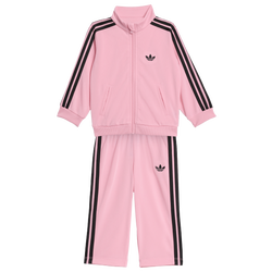 Filles, bambin - adidas Tenue d'athlétisme Firebird - Light Pink/Black