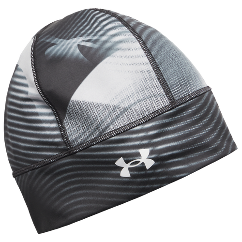Under Armour Velociti Storm Beanie - Under Armour Reflective/White Black