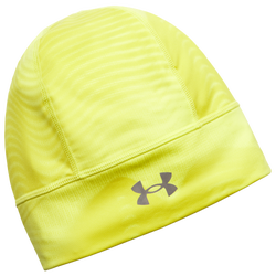 Men's - Under Armour Velociti Storm Beanie - Yellow/Black/Reflective