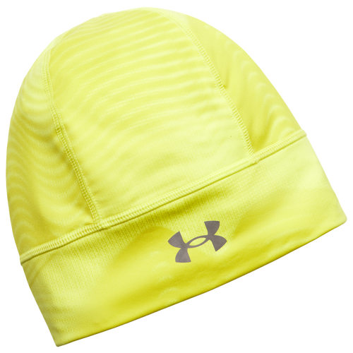  - Under Armour Velociti Storm Beanie - Yellow/Black Reflective