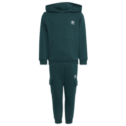 Boys' Preschool - adidas Originals Essential Pull Over Hoodie Set  - Aurora Ivy