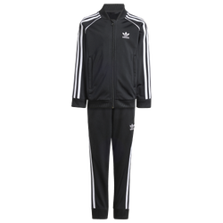 Boys' Preschool - adidas Originals Superstar Track Suit - Black/White