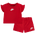 Nike Ensemble en tissu bouclette - Filles, maternelle Rouge universitaire