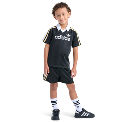 Boys' Preschool - adidas Jersey Short Set  - Black/White