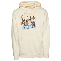 Men's - Mel Depaz Welcome Hoodie - Beige/Multi