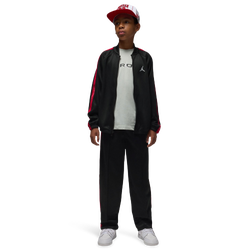 Boys' Grade School - Jordan Essential Track Suit Jacket  - Black/Red