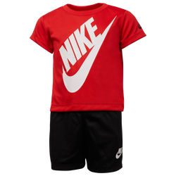 Boys' Infant - Nike Futura Shorts Set  - Black/Red