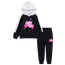 Jordan Jumpman Pullover Set - Youth Black/Pink/White