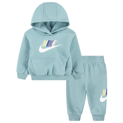 Girls' Preschool - Nike Club Fleece Set - Green/Multi