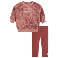 Nike Shine Crew & Leggings Set - Girls' Preschool