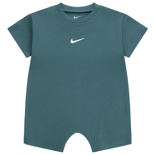 Boys Infant Nike LBR Waffle Romper - Boys' Infant Grey/White Size 18MO