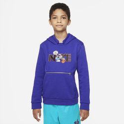 Boys' Grade School - Nike Standard Issue Hoodie  - Purple