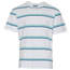 CSG Decker Stripe T-Shirt - Men's White/Teal