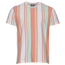 CSG Tower Stripe T-Shirt - Men's White/Blush