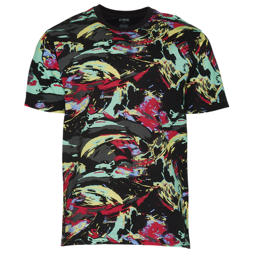 

CSG Mens CSG Swirl T-Shirt - Mens Black/Pink Size 3XL