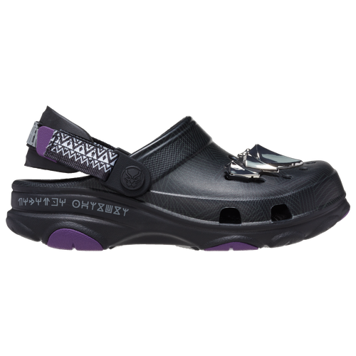 

Crocs Boys Crocs Classic Clog Black Panther - Boys' Preschool Shoes Black/Silver Size 03.0
