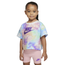 Nike Boxy T-Shirt and Bike Shorts Set - Girls' Toddler Purple/White