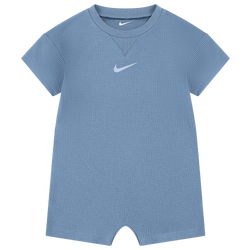 Boys' Infant - Nike LBR Waffle Romper - Blue/White