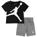 Black/White/Carbon Heather