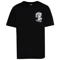 Men's - PUMA Ghostie T-Shirt - Black/White