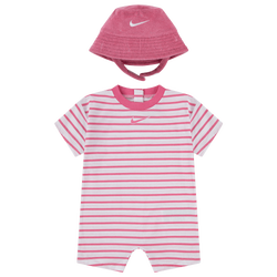 Boys' Infant - Nike Romper With Bucket Hat - Red/White